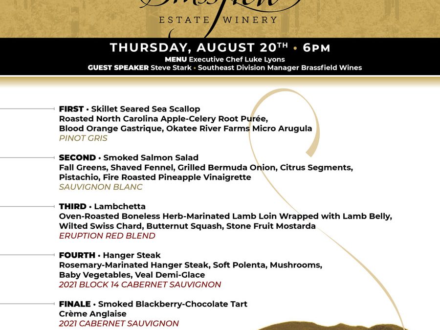 Brassfield Wine Dinner