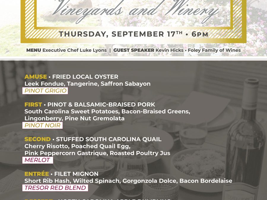 Ferrari Carano Wine Dinner