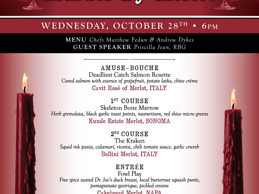Murder By Merlot Wine Dinner