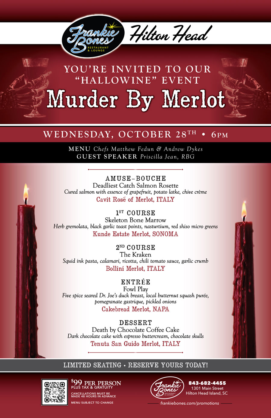 Murder By Merlot Wine Dinner